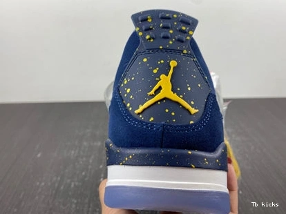 Reps TBK 4 Michigan 3938 Retro AJ4- Soft Jordan 1025